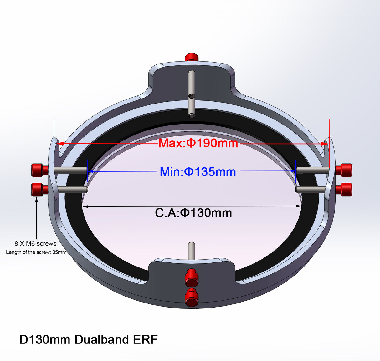 ANTLIA ENERGY REJECTION FILTER 130mm