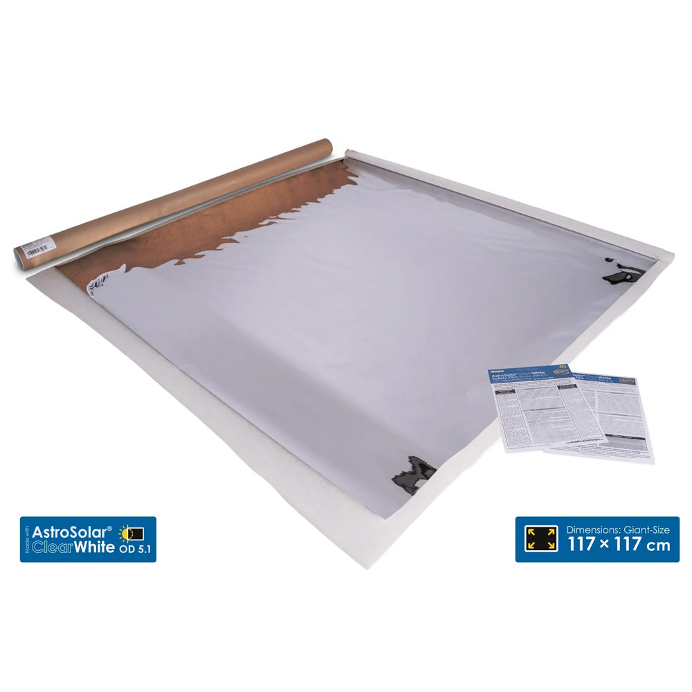 BAADER ASTROSOLAR CLEARWHITE SAFETY FILM OD 5.1