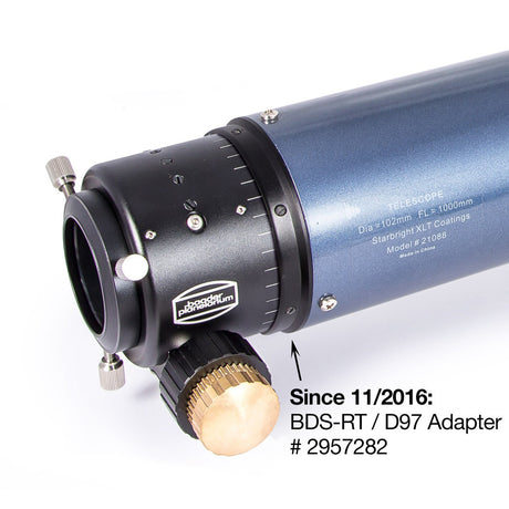 BAADER ADAPTER FOR STEELTRACK RT & SKYWATCHER 80ED / 100ED.