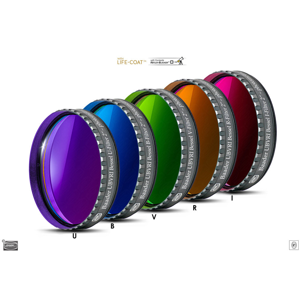 BAADER BESSEL PHOTOMETRIC FILTER SET