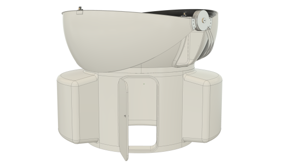 CLAMSHELL DOME RD-400 - 4 metres