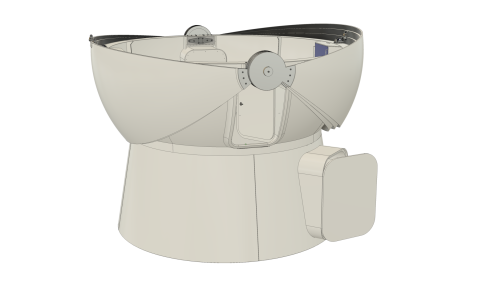 CLAMSHELL DOME RD-400 - 4 metres