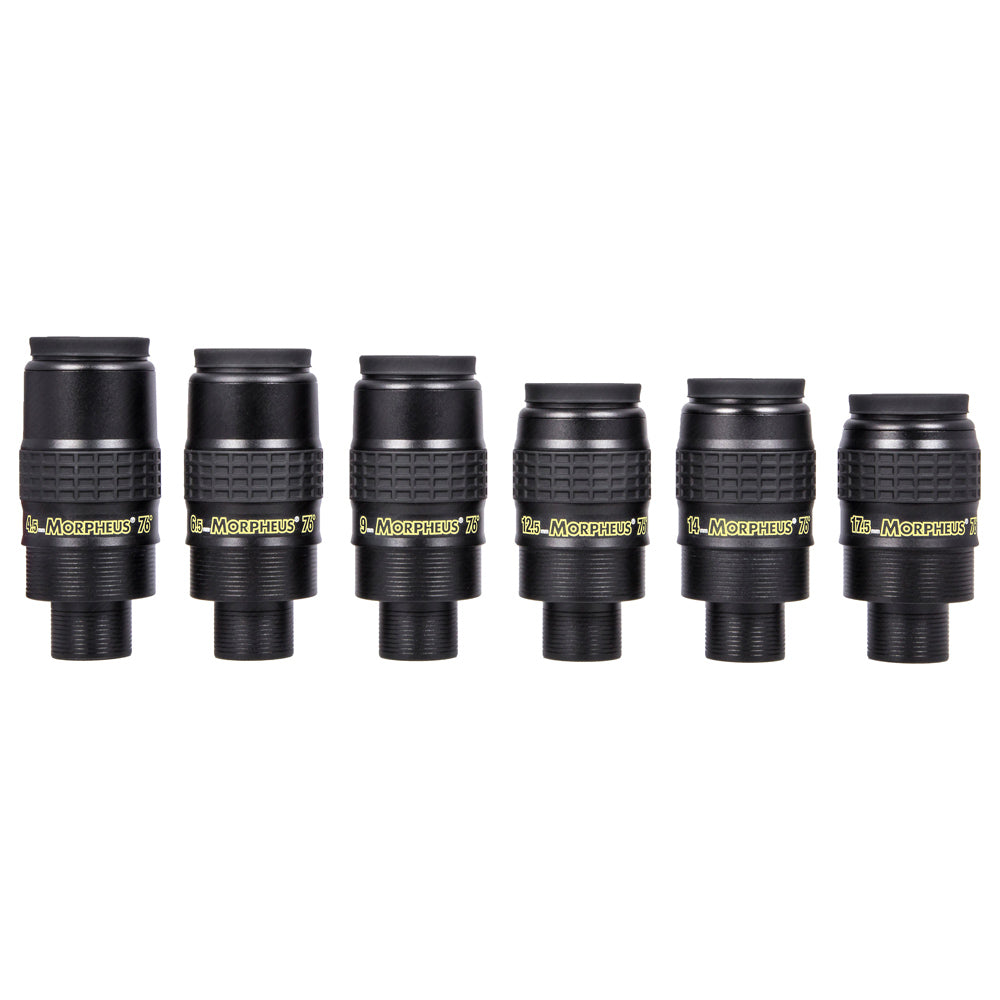 BAADER MORPHEUS 76° EYEPIECE FULL SET