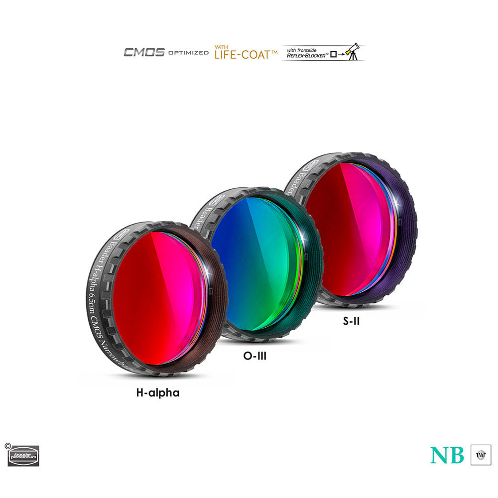 BAADER CMOS SHO NARROWBAND FILTER SET