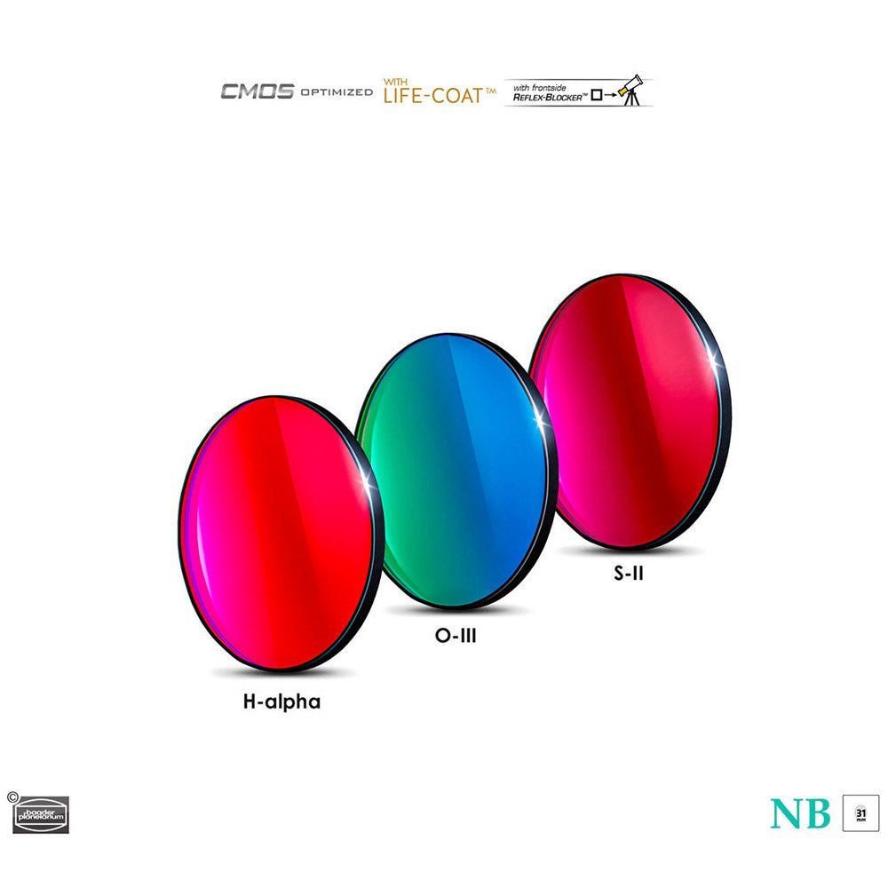 BAADER CMOS SHO NARROWBAND FILTER SET