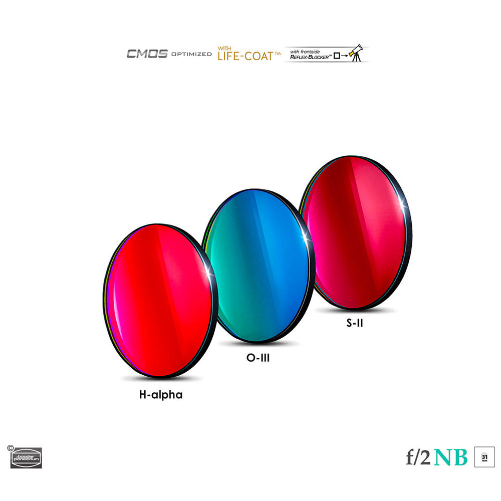 BAADER CMOS SHO F/2 HIGHSPEED FILTER SET