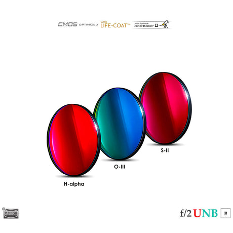 BAADER CMOS 3.5 / 4nm SHO F/2 HIGHSPEED FILTER SET.