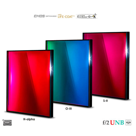 BAADER CMOS 3.5 / 4nm SHO F/2 HIGHSPEED FILTER SET.