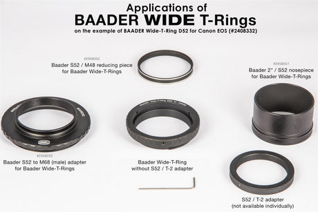 BAADER T-RING FOR NIKON Z CAMERAS.
