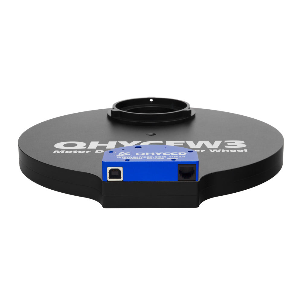 QHY CFW3 EXTRA LARGE FILTER WHEEL 9 x 2" & 9 x 50mm.