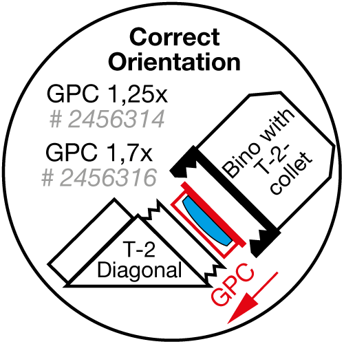 BAADER GLASSPATH CORRECTOR 1.7x FOR BINOVIEWER