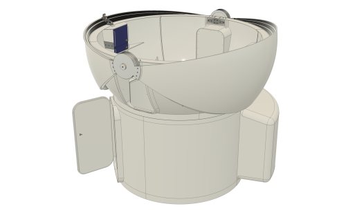 CLAMSHELL DOME  RD-400 - 4 metres