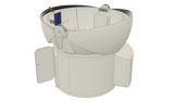 CLAMSHELL DOME  RD-400 - 4 metres