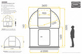 BAADER AUTOMATIC SLIT-DOME 2.6m