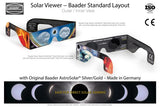 BAADER SOLAR VIEWER ASTROSOLAR ECLIPSE GLASSES