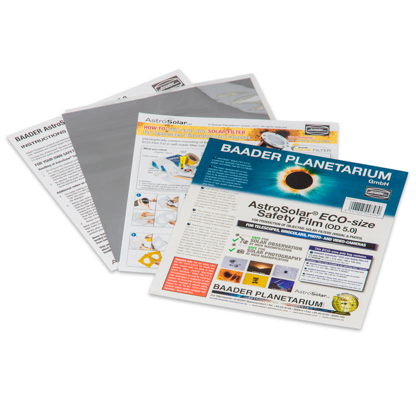 BAADER ASTROSOLAR SAFETY FILM OD 5.0 | Testar Australia