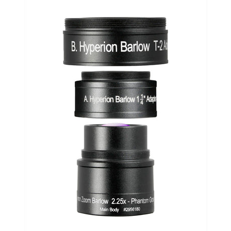 BAADER HYPERION ZOOM BARLOW LENS 2.25x.