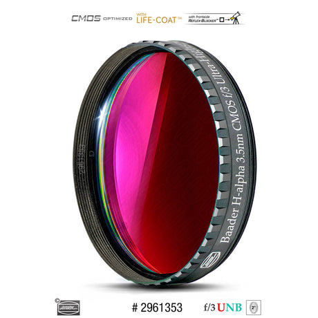 BAADER CMOS H-ALPHA 3.5nm F/3 ULTRA-HIGHSPEED FILTER.