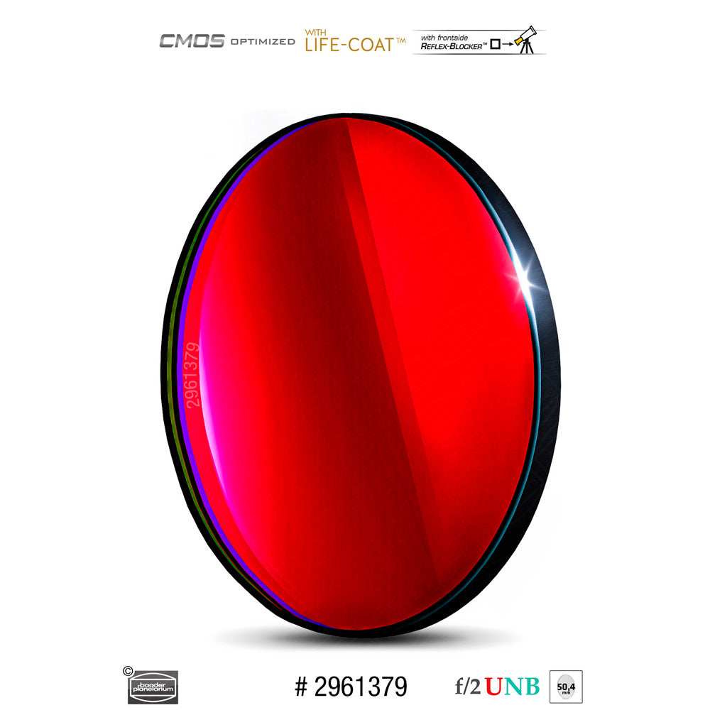 BAADER CMOS H-ALPHA 3.5nm F/2 ULTRA-HIGHSPEED FILTER.