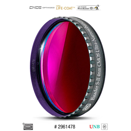 BAADER CMOS S-II 4nm ULTRA-NARROWBAND FILTER.