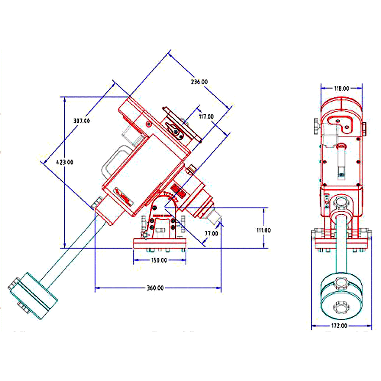 AVALON LINEAR MOUNT.