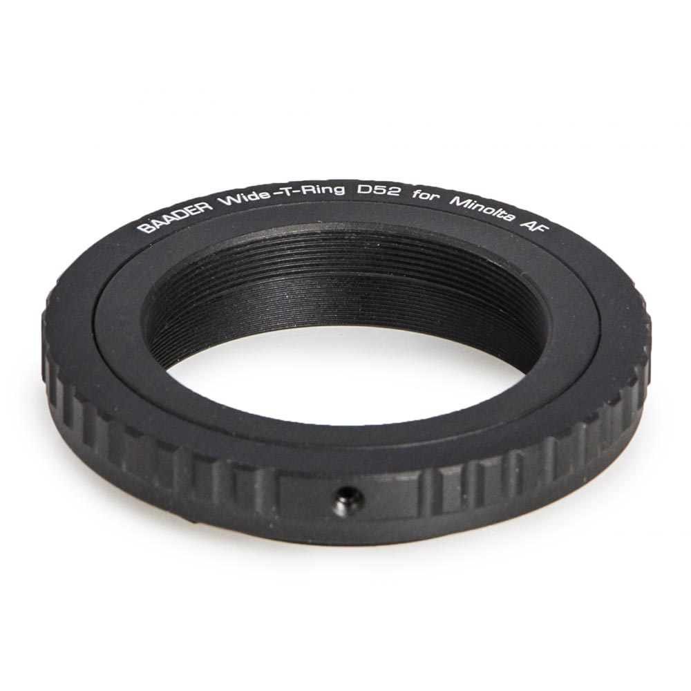 BAADER T-RING FOR SONY ALPHA / MINOLTA AF DSLR CAMERAS.