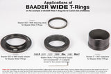 BAADER T-RING FOR NIKON Z CAMERAS.