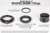 BAADER T-RING FOR CANON CAMERAS.