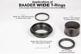 BAADER T-RING FOR NIKON CAMERAS.