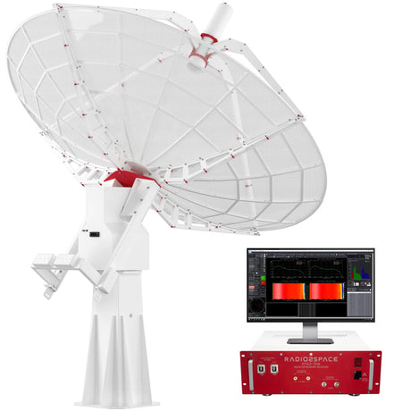 RADIO2SPACE SPIDER 300A MARK II 3m RADIO TELESCOPE.