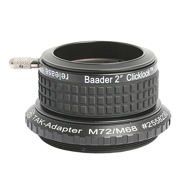 BAADER 2" CLICKLOCK M72 x 1 MALE FOR TAKAHASHI.