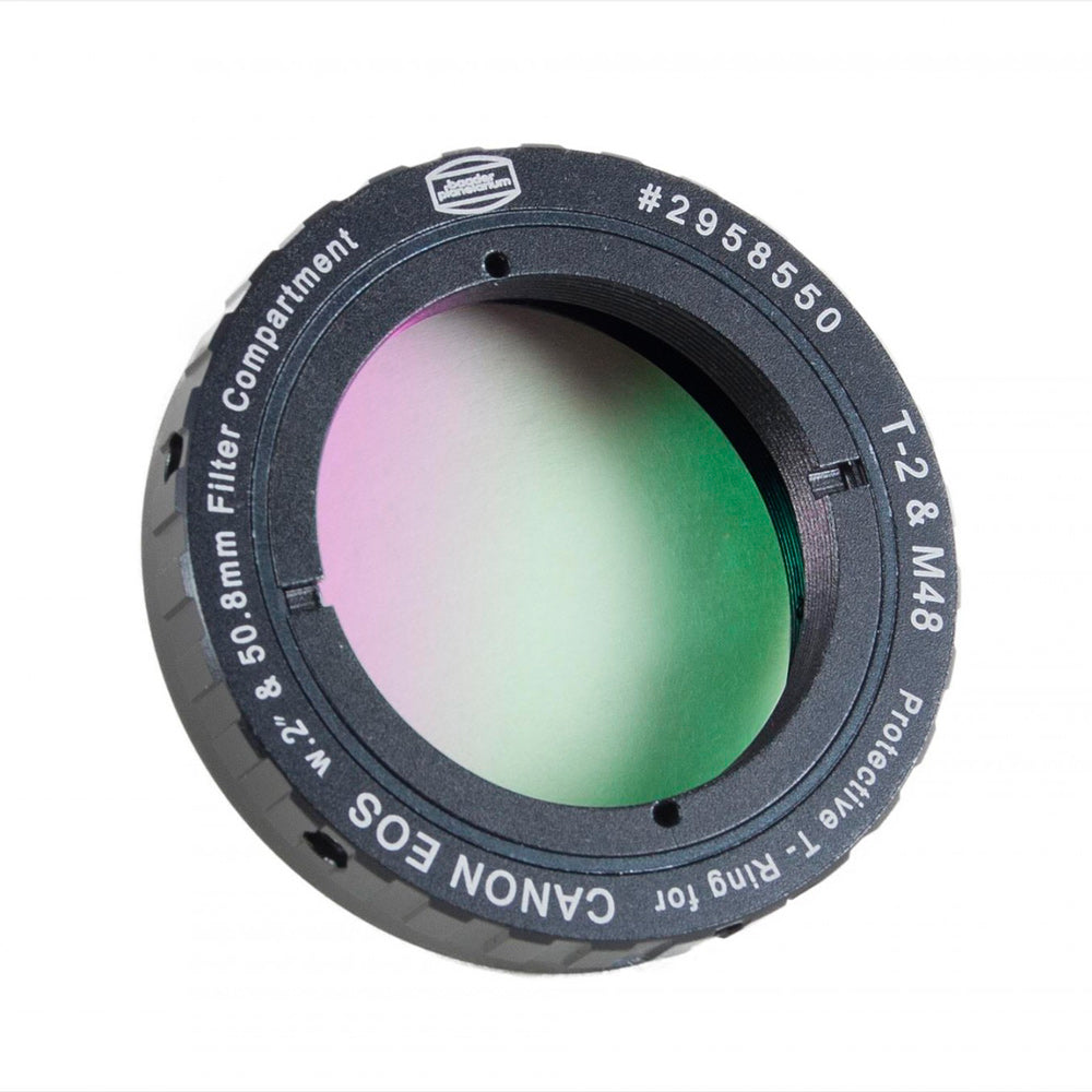 BAADER T-RING FOR CANON EOS W/ FILTER HOLDER.